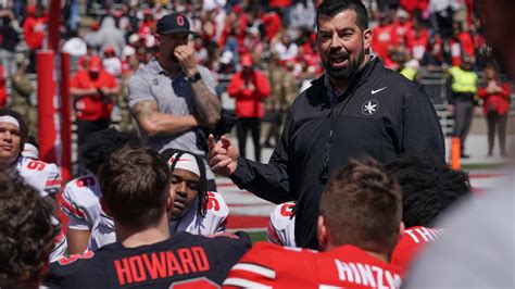 Ohio State might not have surged through the finish line for its 2023 recruiting class, but Buckeyes coach Ryan Day was clearly in a half-glass-full mood on early signing day Wednesday.